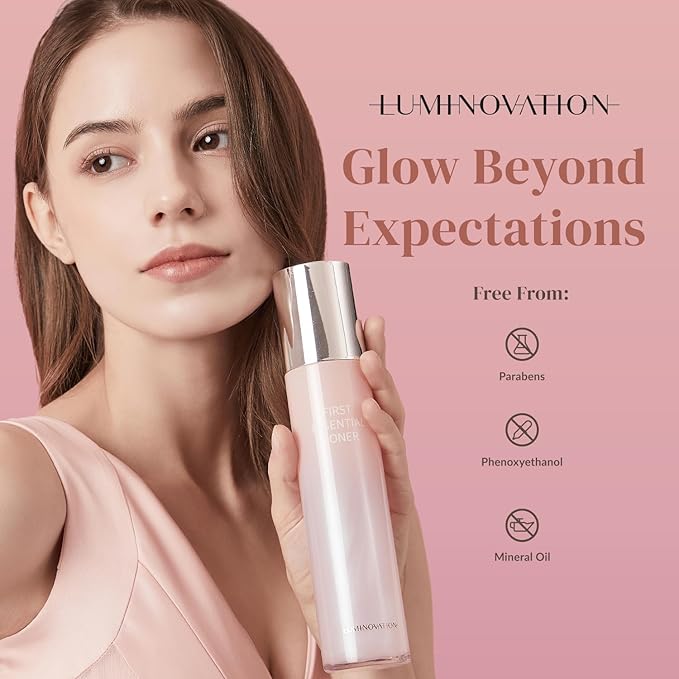 Luminovation First Essential Toner with 43 Natural Moisturizing Factor (NMF) Types