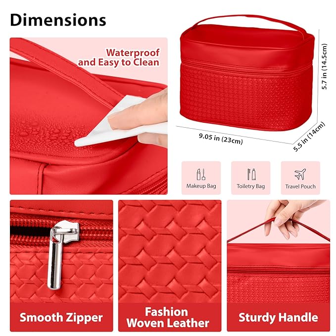 Christmas Gifts for Women, 33 Pcs Rose Facial Skin Care Set, Bath & Body Spa Set, Hydrogel Mask, Makeup Bag, Face Serum, Necklace, Parfume, Bath Bomb, Mother Day, Valentine's, Birthday,Baby Shower