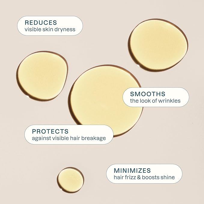 Cliganic Organic Jojoba Oil 16oz with Pump, 100% Pure | Bulk, Moisturizing Oil for Face, Hair, Skin & Nails | Natural Cold Pressed (Packaging May Vary)