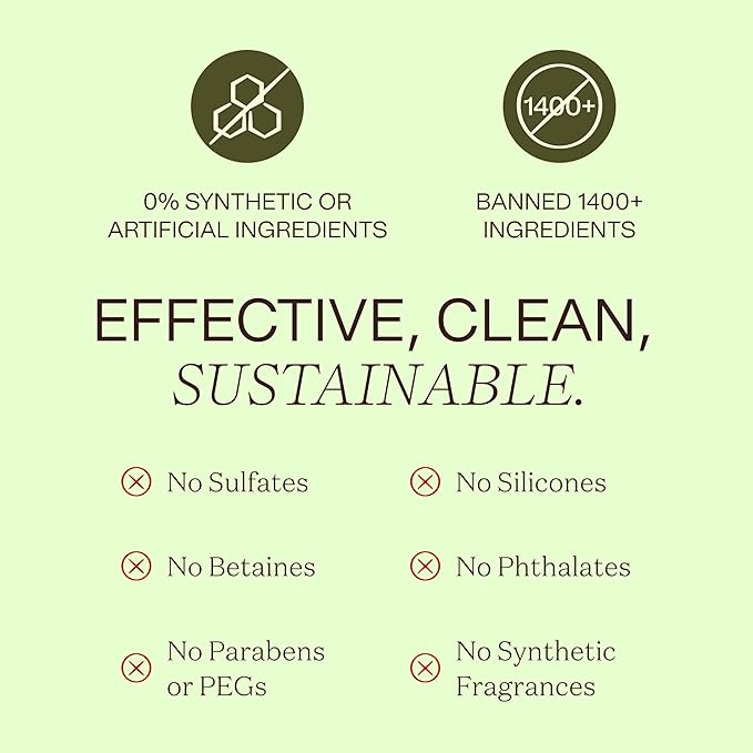 Ingreendients Detangler and Leave In Conditioner made with Organic ingredients - Sulfate-Free, Color-Safe, Silicone-Free, Cruelty-Free, Gluten Free (9.6 FL OZ)