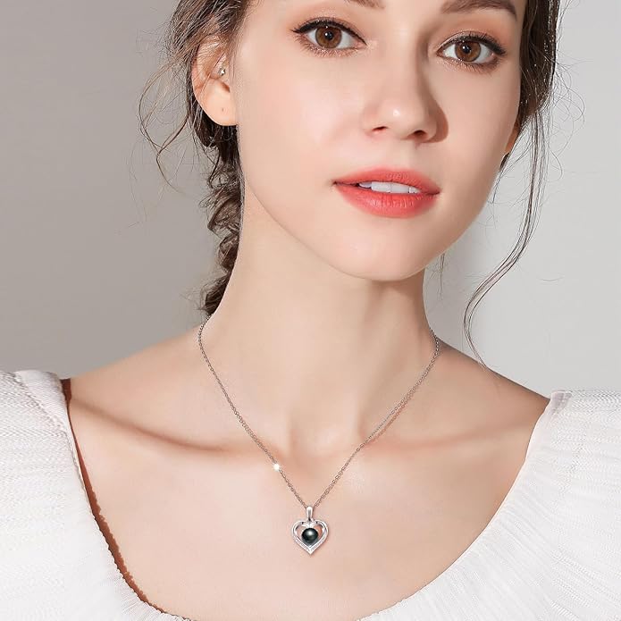 Mothers Day-Gifts for Wife Her Mom Couple Women-Wedding Birthday Anniversary Fine Jewelry-Wife Grandma Valentine's Christmas Day Gifts,Tahitian Pearl Necklace