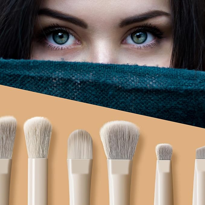 Eyeshadow Brush Set for Women - Eye Shadow Brush and Eye Makeup Brushes for Beauty Lovers, Perfect for Blending, Shading, Defining, and Creating Flawless Professional Eye Looks Every Day.