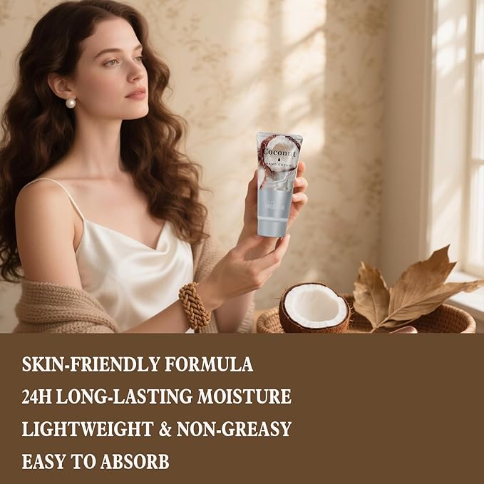 Tropical Coconut Gifts for Women Spa Basket, High Heel Bath Set with Shea Butter & Exotic Oils, Mother's Day Gifts for Mom, Her, Wife