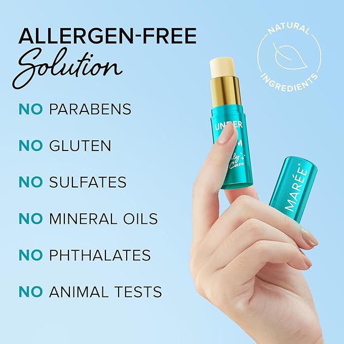 MAREE Under Eye Balm Stick with Retinol & Ceramide Complex 2 PACK - Facial Moisturizer - Under Eye Stick, Anti Wrinkle Hydrating Face Skincare