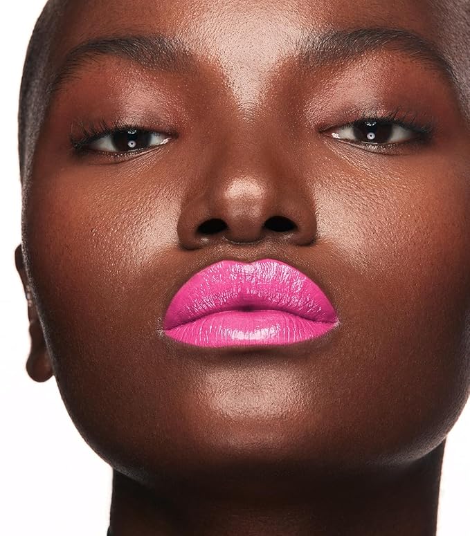 MAKE Beauty Cream Supreme Long-Lasting Lipstick. High Impact Hydrating Lip Color with Emollient Moisturizing Formula. Creamy Semi-Glossy Lipstick - Shade, Fluorescence