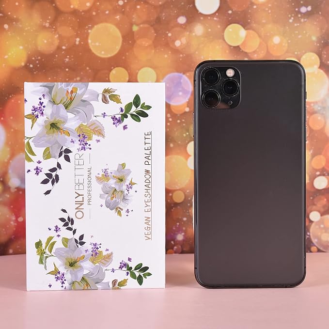 Matte Eyeshadow Palette, Vegan Eyeshadow Palette with Brush, 8 Shades Nude High Pigmented Organic Long Lasting Naked Eyeshadow