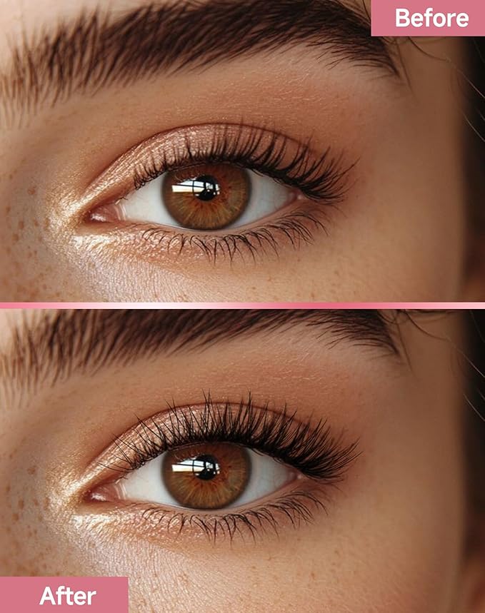 Frihappy Cat Eye Lashes Natural Mink Eyelashes Wispy Natural Look HA-50