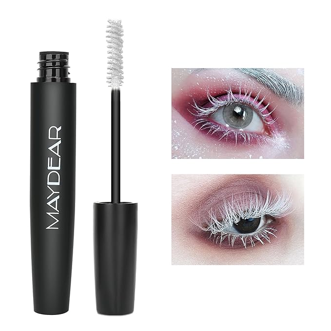 Maydear Waterproof Colored Mascara Set – Long-Lasting, Cruelty-Free, Vegan Eye Makeup for Women (6 Colors)