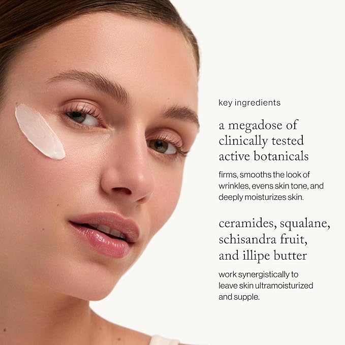 goop Beauty Nourishing Face Cream | Improves Firmness, Elasticity, & Brightness | Botanicals, Ceramides, & Squalane | Anti Wrinkle Moisturizer | 1.7 fl oz