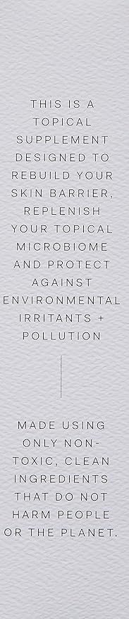 The Nue Co. BARRIER CULTURE MOISTURIZER, Hydrates Skin, pre- and probiotic with Ceramides, Peptides, Niacinamide and Squalane, For All Skin Types, Vegan, Gluten Free, 1.69 fl oz