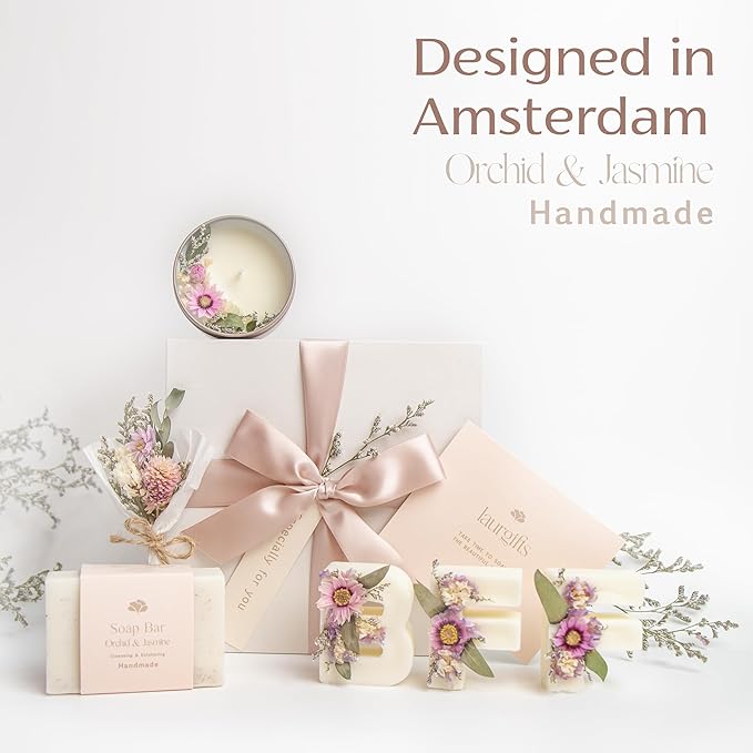 Spa Gift Basket for Women - Ideal Birthday Gift for Sister & Bestfriends - Thoughtful Soul Sister Present for Female Friend - Ideal Pampering Self-Care Kit