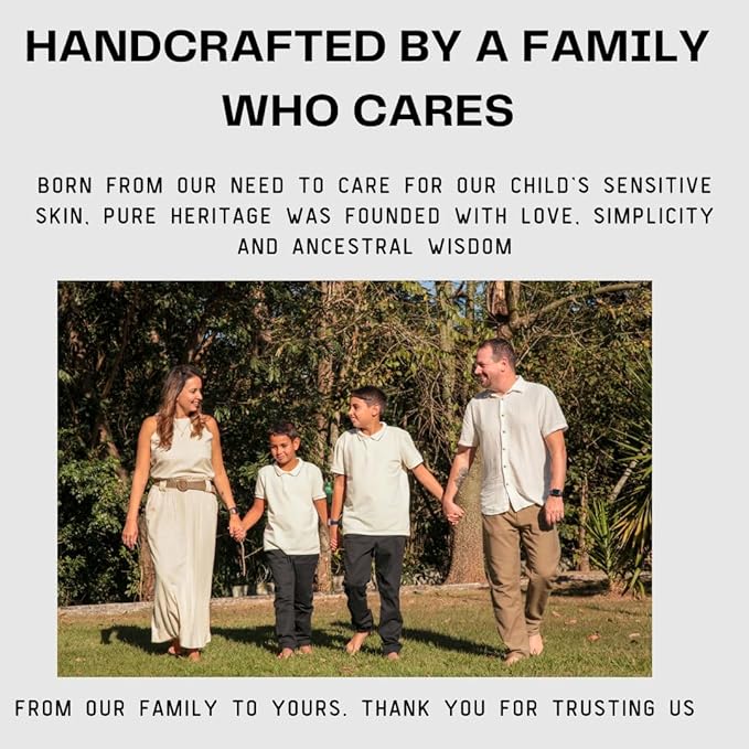 Pure Heritage Handmade Tallow Balm – Grass-Fed & Finished Moisturizer & Healing Cream with Frankincense & Cedarwood | Natural Care for Sensitive Skin, Eczema, Rosacea, Babies, Men & Women (4oz)