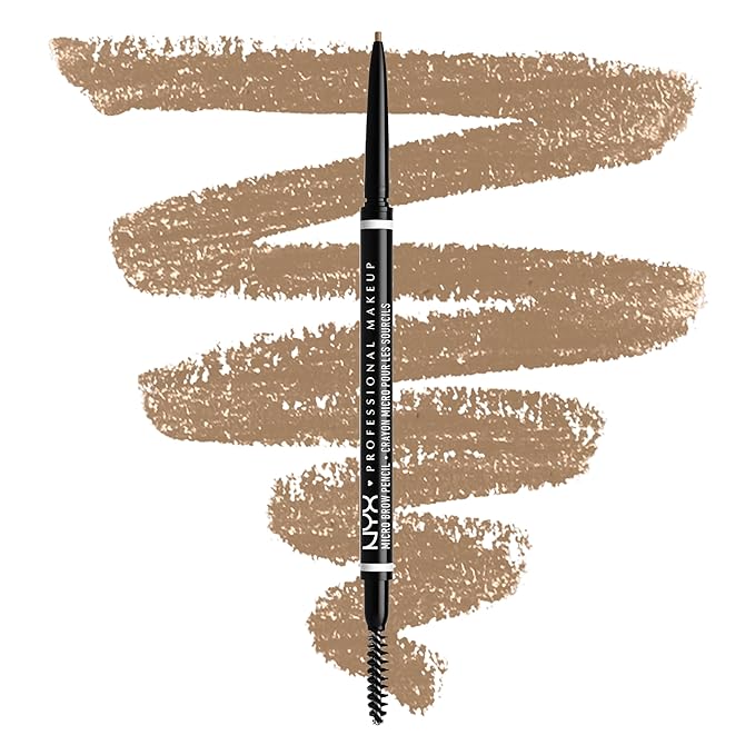 NYX PROFESSIONAL MAKEUP Micro Brow Pencil, Precise Tip, Waterproof, Vegan Eyebrow Pencil - Rich Auburn