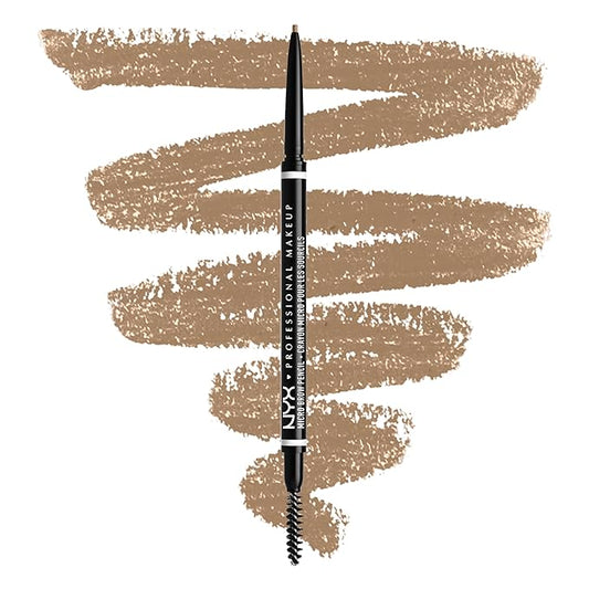 NYX PROFESSIONAL MAKEUP Micro Brow Pencil, Precise Tip, Waterproof, Vegan Eyebrow Pencil - Rich Auburn