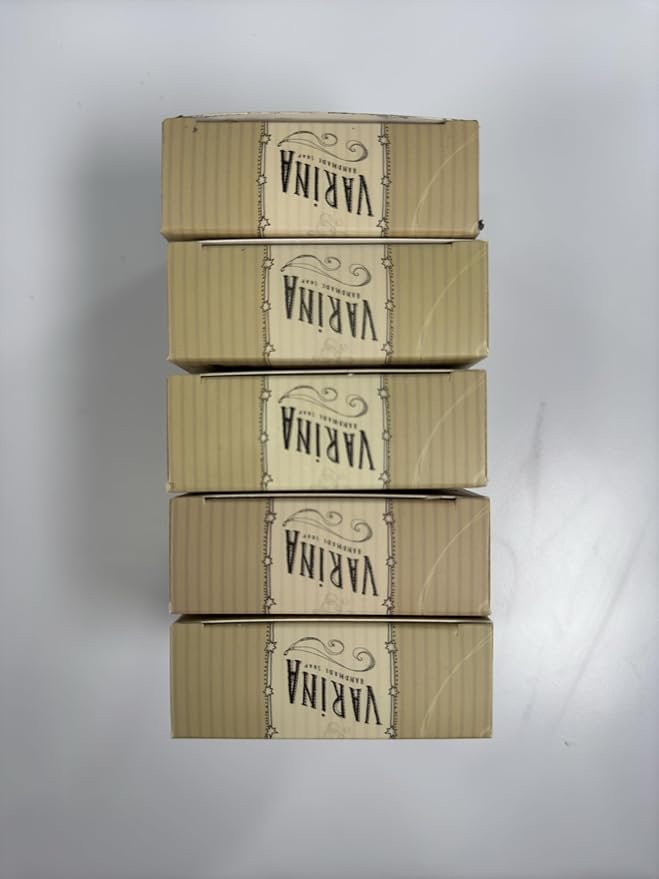 Organic Lavender Variety Bar Soap - Gentle Cleansing for Sensitive Skin, Herbal and Mint - 5 Pack