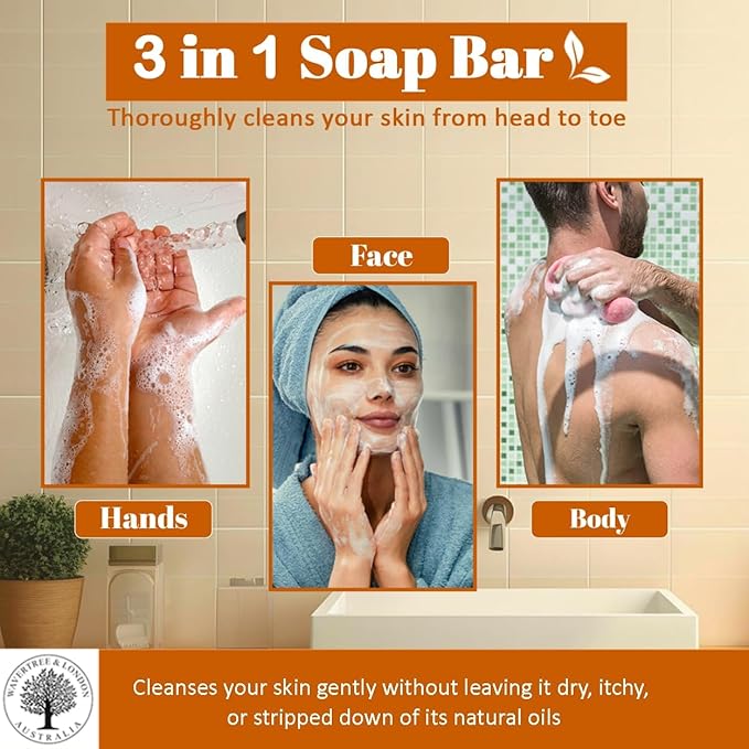 Wavertree & London Peach Bellini Scented Natural Soap (2 Bars), 7oz Moisturizing French Triple Milled Soap Bars enriched with shea butter - Pure Plant Based Bath & Body Bars for All Skin Types