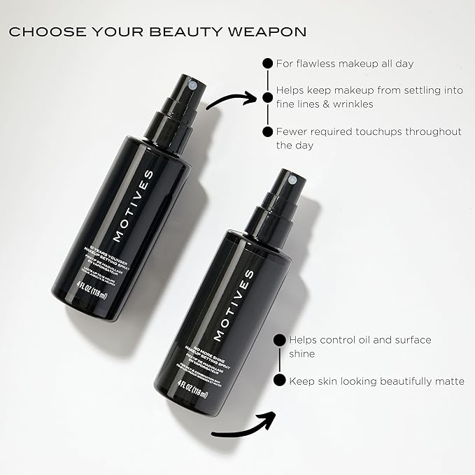 10 Years Younger Makeup Setting Spray - Long-Lasting Hold, Minimizes Slippage, Flawless Finish, Minimizes Pores, Lines, Wrinkles & Scars, Makeup Setting Spray, Oil-Free, 4 fl. oz