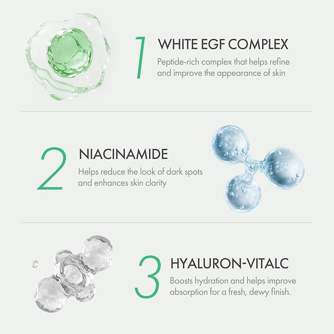 Easydew Mela B Toning Ampoule Cushion Refill - 3-in-1 Age-Defying Sun Shield Full Coverage Cushion Foundation with Niacinamide & Hyaluron-Vital C - Face Makeup Korean Skin Care 0.45 oz (#23 Natural)