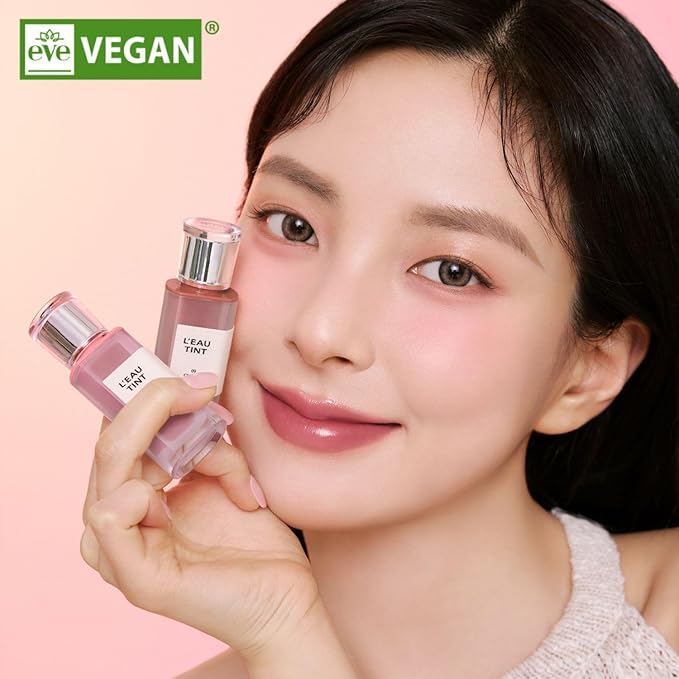 BBIA L’EAU Tint – Glossy & Glow Lip Stain, Watery Lip Tint, Non-Sticky, High Shine Finish, Long-lasting, Moisturizing, Lightweight, Natural, Daily Use, Vegan, Korean Lip Makeup (01 GARDENIA L'EAU)
