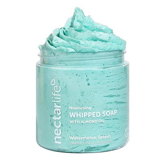 Nectar Life Whipped Soap and Shave Butter, 5 oz (Watermelon)