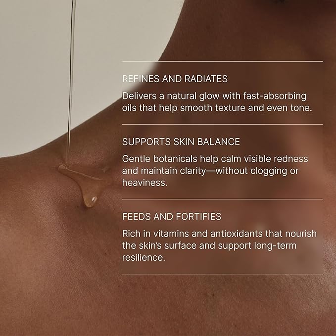 Botanical Elixir 2oz, Botanical Face Oil Moisturizer, Natural & Clean Anti Aging Hydrating Facial Oil with Jojoba, Vitamin E & C Serum, Treats Fine Lines & Wrinkles, Dark Spots Corrector