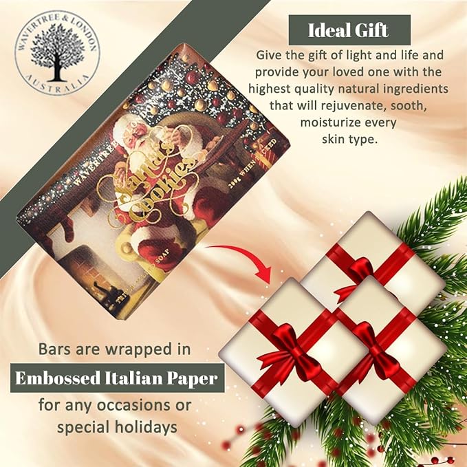 Wavertree & London Frangipani Gardenia Scented Natural Soap (2 Bars), 7oz Moisturizing French Triple Milled Soap Bars enriched with shea butter - Pure Plant Based Bath & Body Bars for All Skin Types