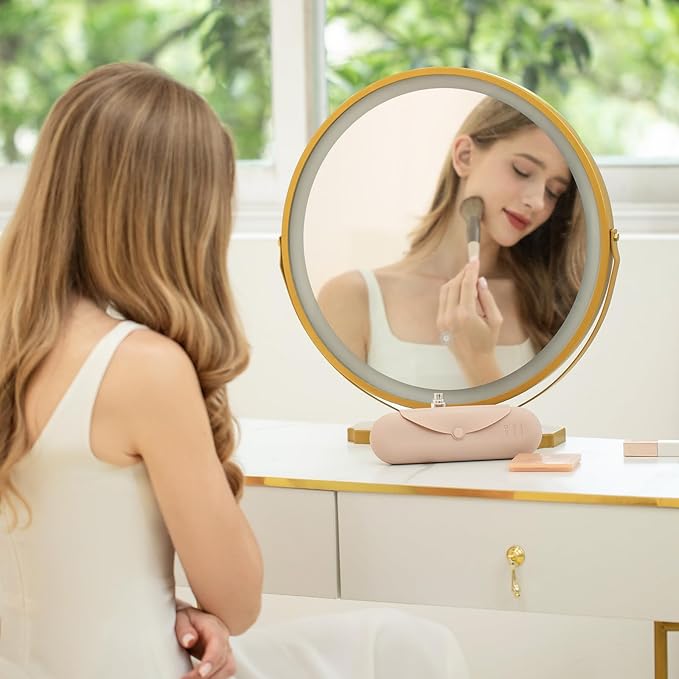 Silicone Makeup Brush Holder，Travel Makeup bag-Soft Portable Cosmetic Face Brushes Holder，Large Travel Makeup Brush Case with Anti-Fall Out Magnetic Closure