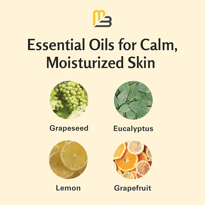 Firming Body Massage Oil with Collagen & Stem Cell – Helps Smooth The Appearance of Cellulite & Improve Skin Texture – Refreshing Aromatherapy Body Oil for Legs & Full Body – 16 Fl Oz