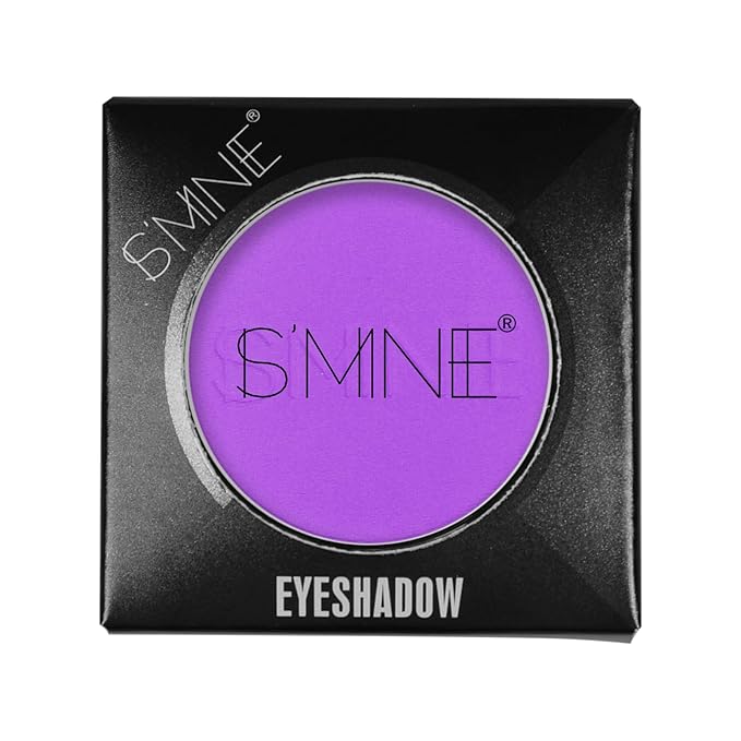 IS'MINE Single Purple Matte Eyeshadow Powder Palette High Pigment, Longwear, Intense Color Best Purple Eyeshadow (0.1 Ounce)