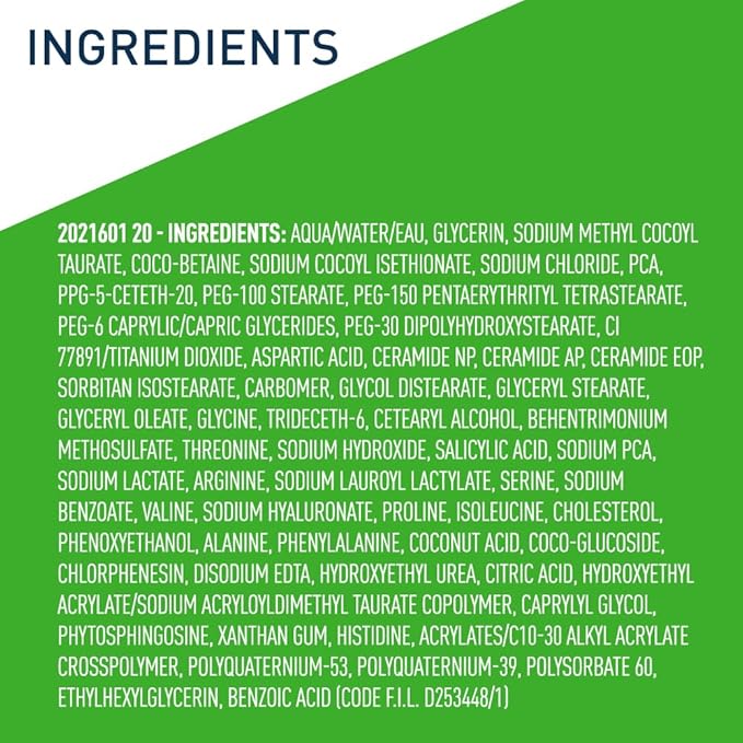 CeraVe Hydrating Cream To Foam Cleanser, Makeup Remover Face Wash For Dry Skin, Foaming Facial Cleanser With Hyaluronic Acid, Normal To Dry Skin, Fragrance Free & Non Comedogenic, 8 Fluid Ounces