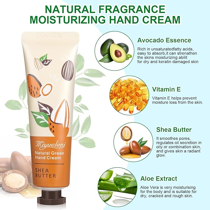 80 Pack Hand Cream Gift Set: Hand Lotion Travel Size, Teacher Appreciation Gifts, Hand Cream for Dry Cracked Hands, Mini Lotion Bulk, Small Gifts for Women Corworkers Nurse Birthday Party