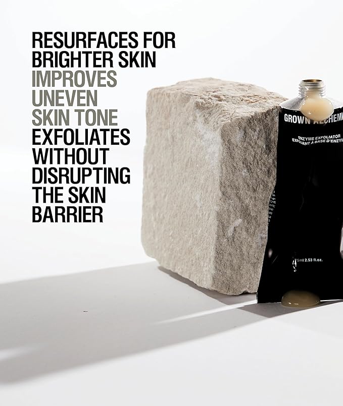 Grown Alchemist Enzyme Facial Exfoliant with Papain, Amino Complex (75ml / 2.53oz)