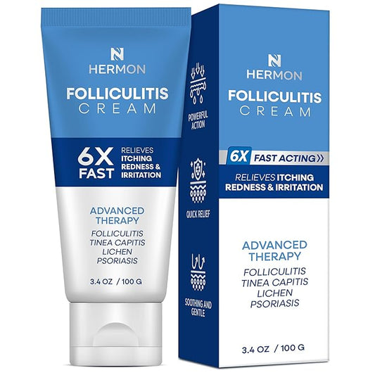 Folliculitis Treatment Cream: Effective Treatment for Folliculitis Scalp Face and Body 100g