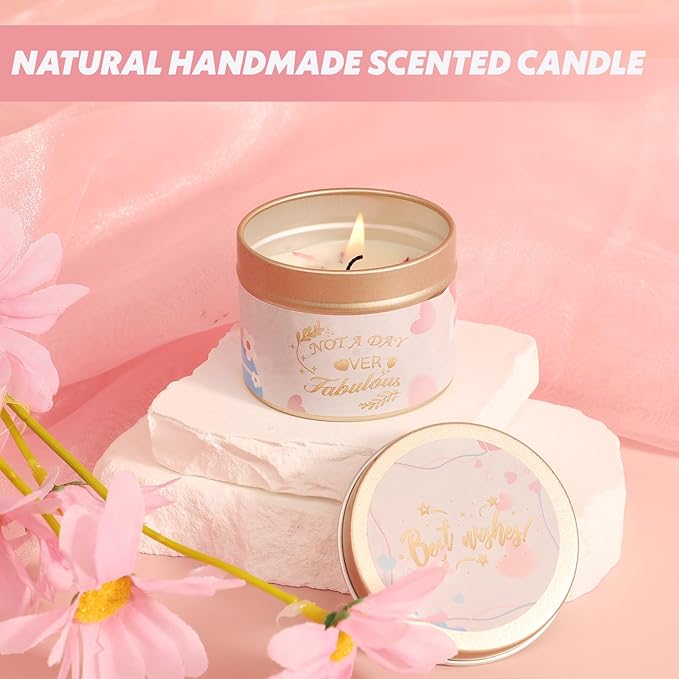 Birthday Gift Baskets for Women, Relaxing Spa Gift Set for Women, Care Package Get Well Soon Box for Her, Mom, Sister, Wife, Daughter, Friend, Gift Idea for Mother's Day, Christmas