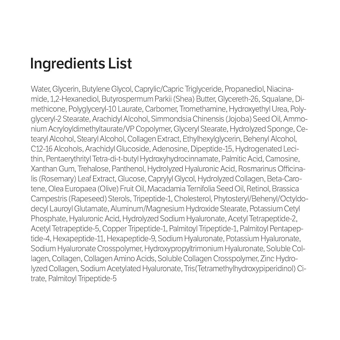 SUNGBOON EDITOR Deep Collagen Retinol Capsule Cream | Anti-Aging Cream for Wrinkles,Firming & Dry Skin | 300K White Spicules+Collagen+Retinol | Stocking Stuffers for Women | Korean Skincare,1.69 fl.oz