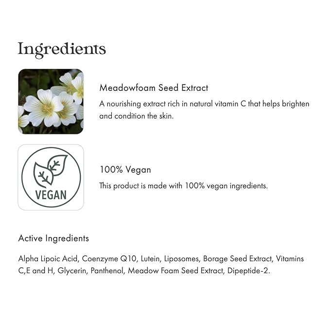 Hyper-Vitalizer Eye Cream - Antioxidant-Rich Anti-Aging Eye Cream with Vitamin C to Combat the Appearance of Dark Circles + Fine Lines (0.5 oz, 15 ml)