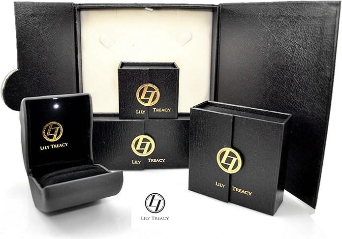 Lily Treacy Japanese Akoya Pearl Necklace Strand 14K gold clasp 18" w/Stud Earrings 18K gold post Set Bridal Gift 7-7.5mm