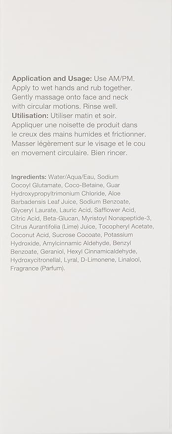 Glowbiotics Probiotic Revitalizing Cleanser: Gentle Hydrating Face Wash for Sensitive Skin | Removes Dirt, Oil & Makeup, Soothes Redness, with Peptides & Aloe Vera