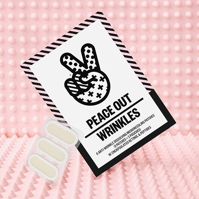 Peace Out Skincare Microneedling Anti-Wrinkle Retinol Patches 6 Patches / 6 Patches