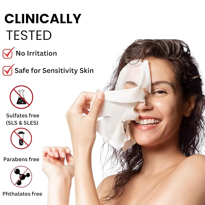 SG Bio- Collagen Real Deep Mask – Overnight Hydrating Collagen Face Masks Skincare| Anti-Wrinkle,Firming,Pore Minimizing,Elasticity Enhancing | Hydrogel Sheet Mask for All Skin Type (34g x 12-Pack)