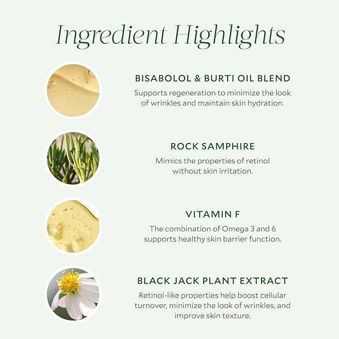 Tata Harper Retinoic Nutrient Face Oil, Nourishing Face Oil, Botanical Retinol Alternatives, Natural Skincare, 30ml