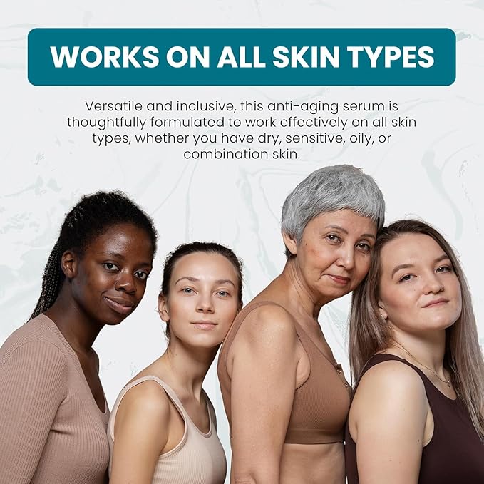 Sun Coast Sciences - Total Package Serum, All-In-One Vitamin C, Hyaluronic Acid, Anti-Aging Facial Super Serum for Wrinkles, Brightening, Dark Spots - 1 fl oz (Pack of 3)