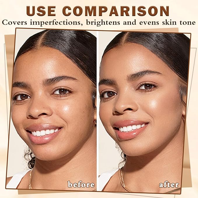 Airbrush Foundation Spray,Buildable Coverage Airbrush Makeup,Silk Flawless Foundation for Older Women,Teenagers,Middle-aged,Waterproof base de maquillaje (02 Beige)