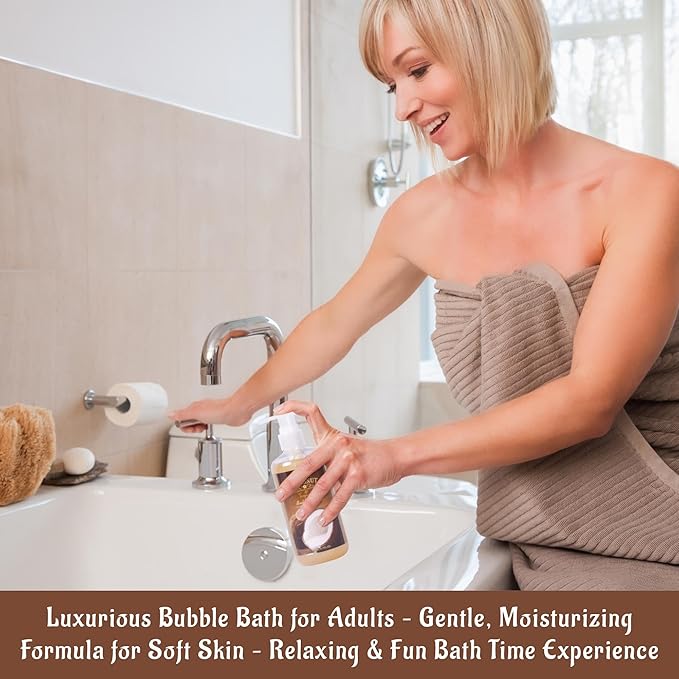 Draizee Luxury Spa Gifts for Women – 8 Pc Coconut Bath & Body Set with Bubble Bath, Lotion, Body Butter & More – Self Care Gift Basket for Wife, Mom, Girlfriend