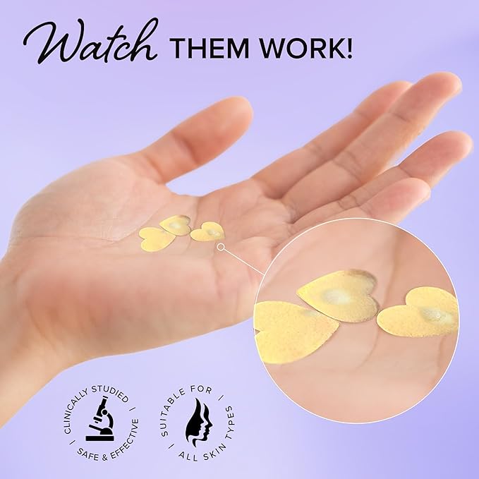 MAREE Star Pimple Patches for Face - Hydrocolloid Acne Patches w/Salicylic Acid, Tea Tree Oil & Centella - Cute Pimple Patches Stars - Teens Zit Patches Stickers - Parches Para Acne - 72 Blemish Dots