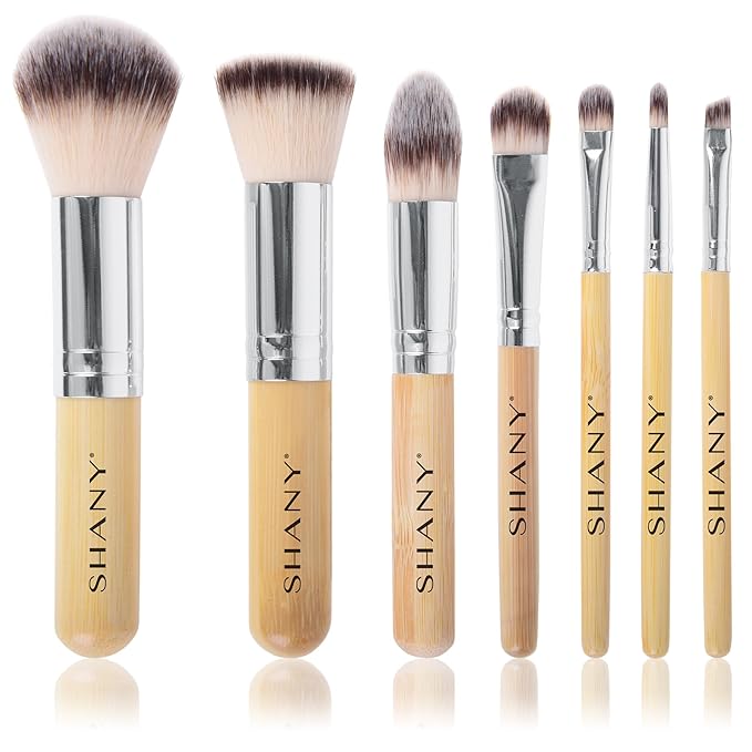 SHANY I love Bamboo - 6pc Petite Pro Bamboo brush set, NO Case