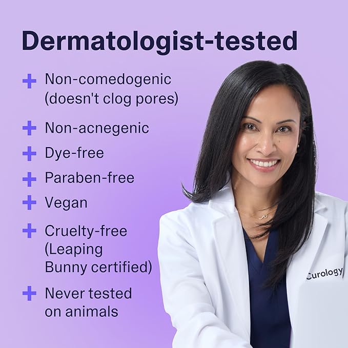 Curology Gel Face Moisturizer, Daily Face Lotion with Hyaluronic Acid, for Oily, Dry or Sensitive Skin, 1.7 fl oz