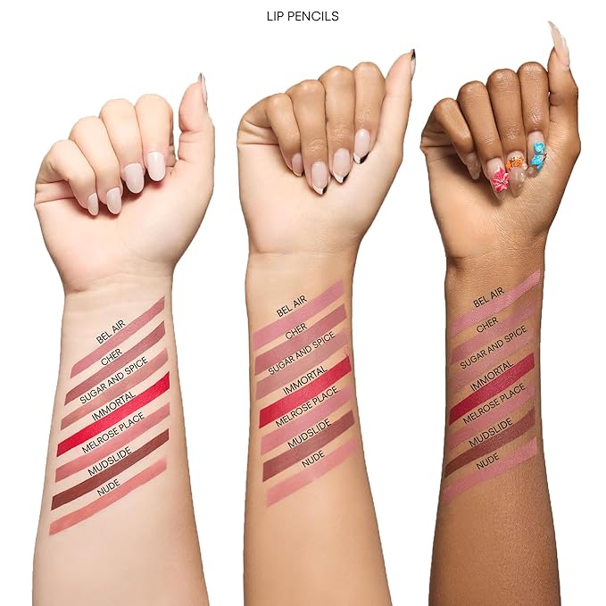 Gerard Cosmetics Lip Pencil (Bel Air), Ultra Pigmented Matte Pink Lip Liner, Long Lasting, Hydrating Creamy Formula, Cruelty Free