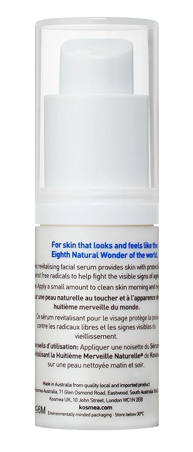 Eighth Natural Wonder Facial Serum – Best Anti Aging Serum For The Face & Skin – Contains Myoxinal Derived From Hibiscus Seed & Certified Organic Rosehip Oil & More 0.501fl oz