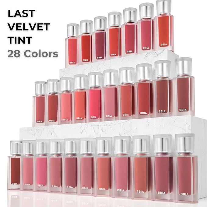 BBIA Last Velvet Tint NEW - Soft Creamy Matte Finish Lip Stain, Blur Effect & Velvety Texture, Long-Lasting, High Pigment, Non-Drying, Vegan, Korean Lip Makeup (V52 CHOCO LIFE, Pack of 1)